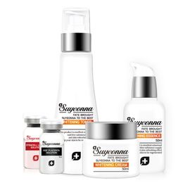 [SUYEONNA] Whitening 5 SET_toner, essence, cream, lifting solution, placenta solution